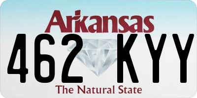 AR license plate 462KYY