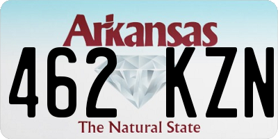 AR license plate 462KZN