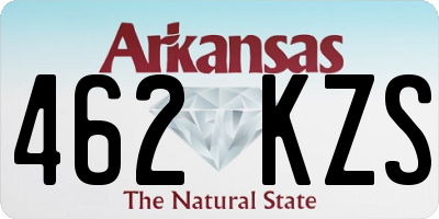AR license plate 462KZS