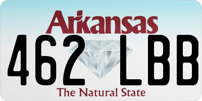 AR license plate 462LBB