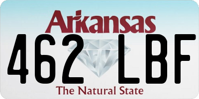 AR license plate 462LBF