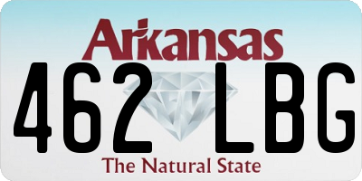 AR license plate 462LBG