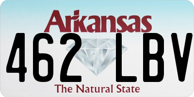 AR license plate 462LBV
