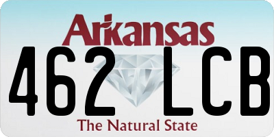 AR license plate 462LCB