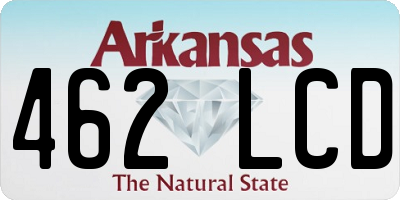 AR license plate 462LCD