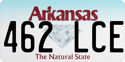 AR license plate 462LCE