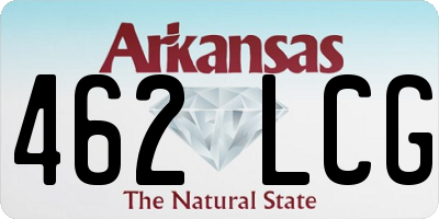 AR license plate 462LCG