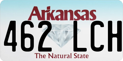 AR license plate 462LCH