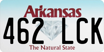 AR license plate 462LCK