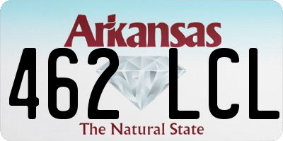 AR license plate 462LCL