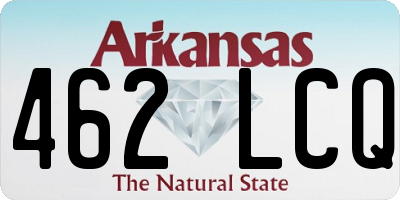 AR license plate 462LCQ