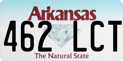 AR license plate 462LCT