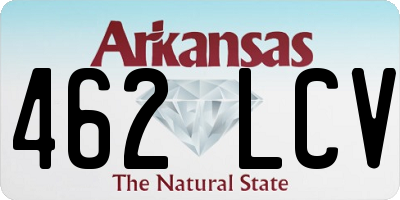 AR license plate 462LCV
