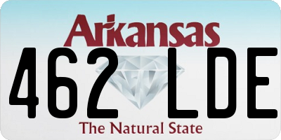 AR license plate 462LDE