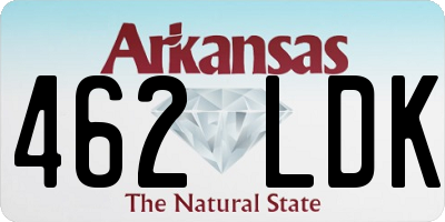 AR license plate 462LDK