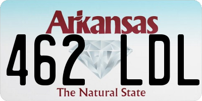 AR license plate 462LDL