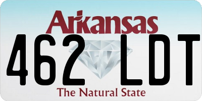 AR license plate 462LDT