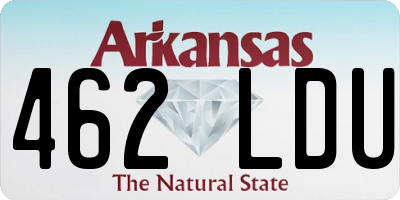 AR license plate 462LDU