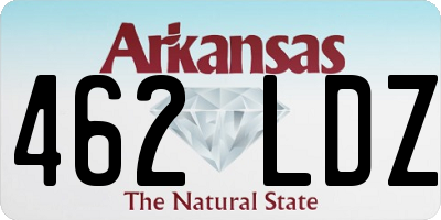 AR license plate 462LDZ