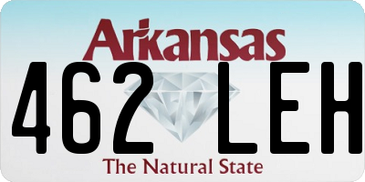 AR license plate 462LEH