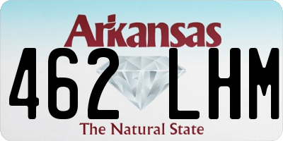 AR license plate 462LHM