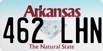 AR license plate 462LHN