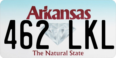 AR license plate 462LKL