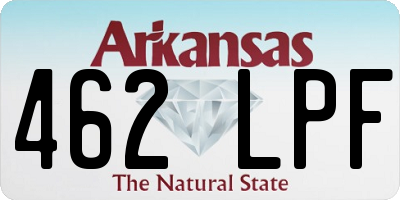 AR license plate 462LPF