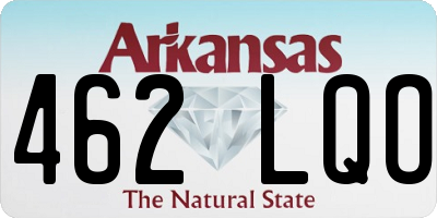 AR license plate 462LQO