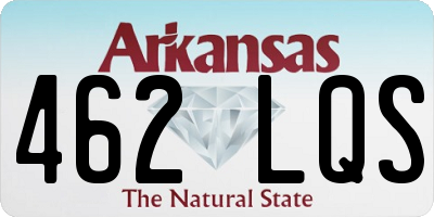 AR license plate 462LQS