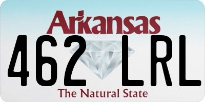 AR license plate 462LRL