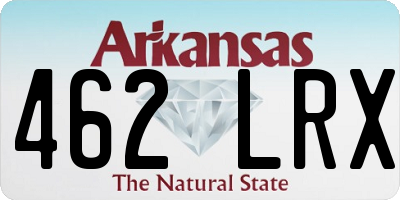 AR license plate 462LRX