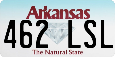 AR license plate 462LSL