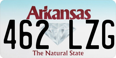 AR license plate 462LZG