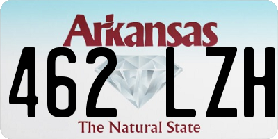 AR license plate 462LZH