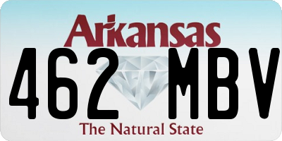 AR license plate 462MBV