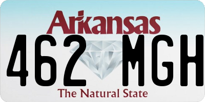 AR license plate 462MGH