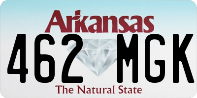 AR license plate 462MGK