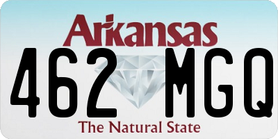 AR license plate 462MGQ