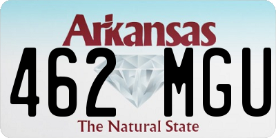 AR license plate 462MGU
