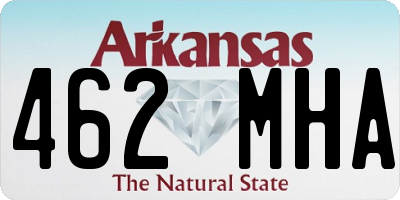 AR license plate 462MHA