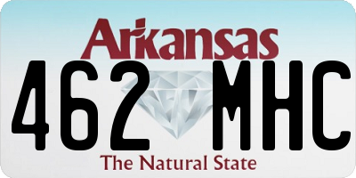 AR license plate 462MHC