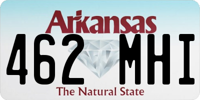 AR license plate 462MHI