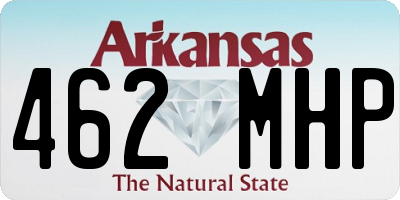 AR license plate 462MHP