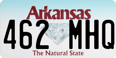 AR license plate 462MHQ