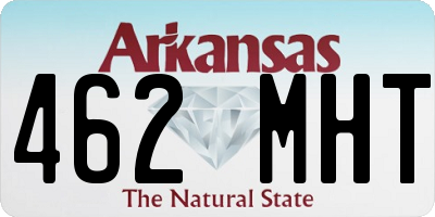 AR license plate 462MHT