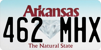 AR license plate 462MHX