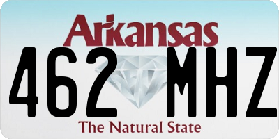 AR license plate 462MHZ