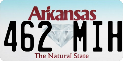 AR license plate 462MIH