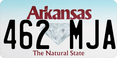 AR license plate 462MJA